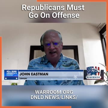 Steve Bannon & John Eastman: Republican Lawfare Must Go On The Offensive Before Democrats Cement Election Stealing Apparatus - 6/28/23