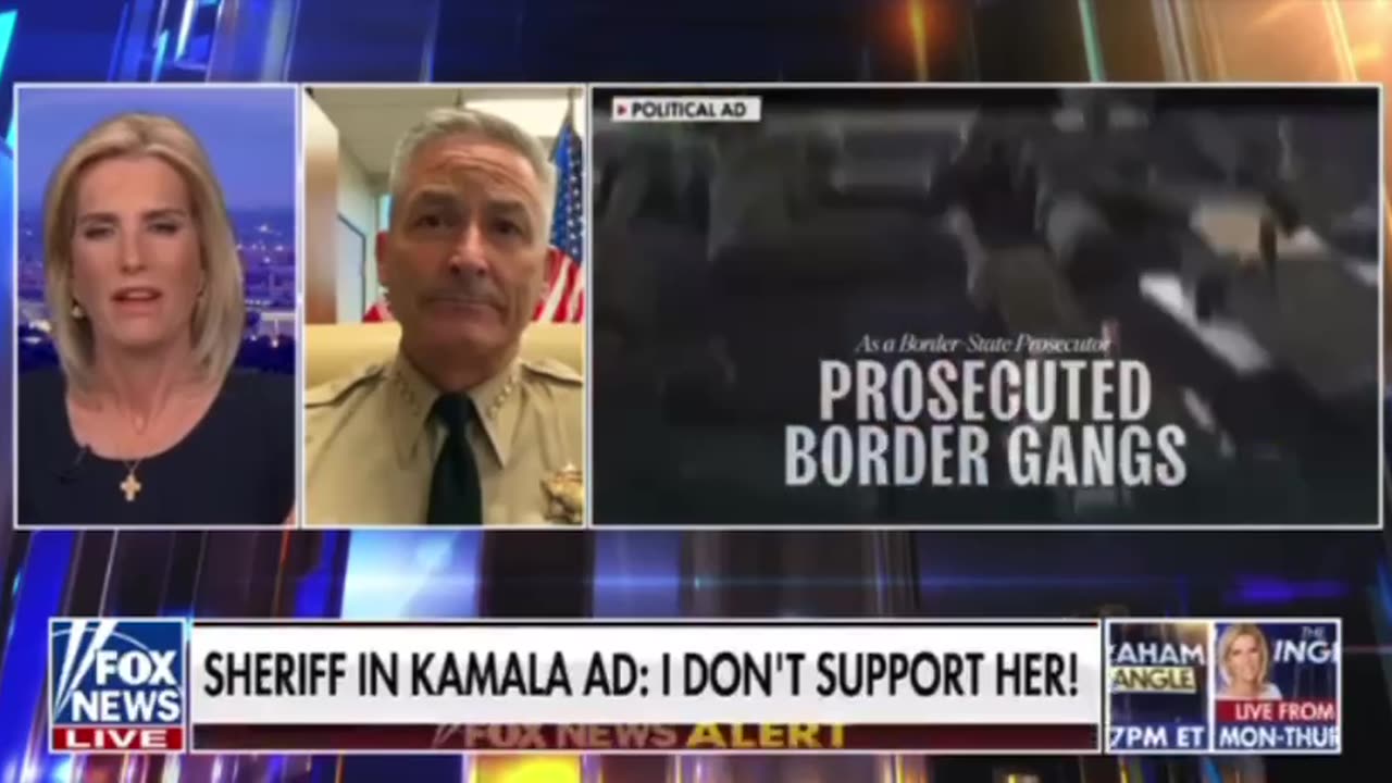 CA Sheriff: Kamala Stop Lying