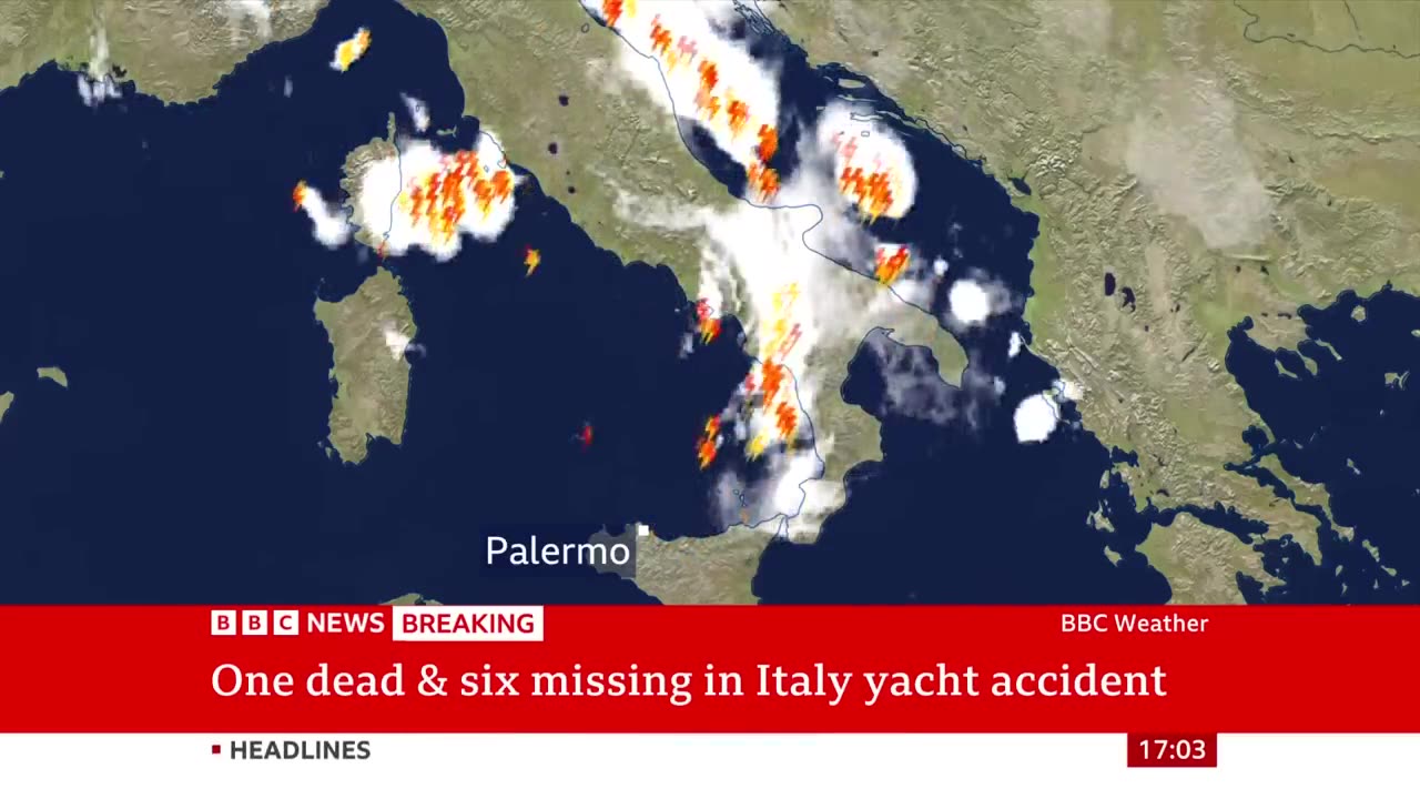 British tech entrepreneur Mike Lynch among missing after Bayesian yacht sinks off Sicily