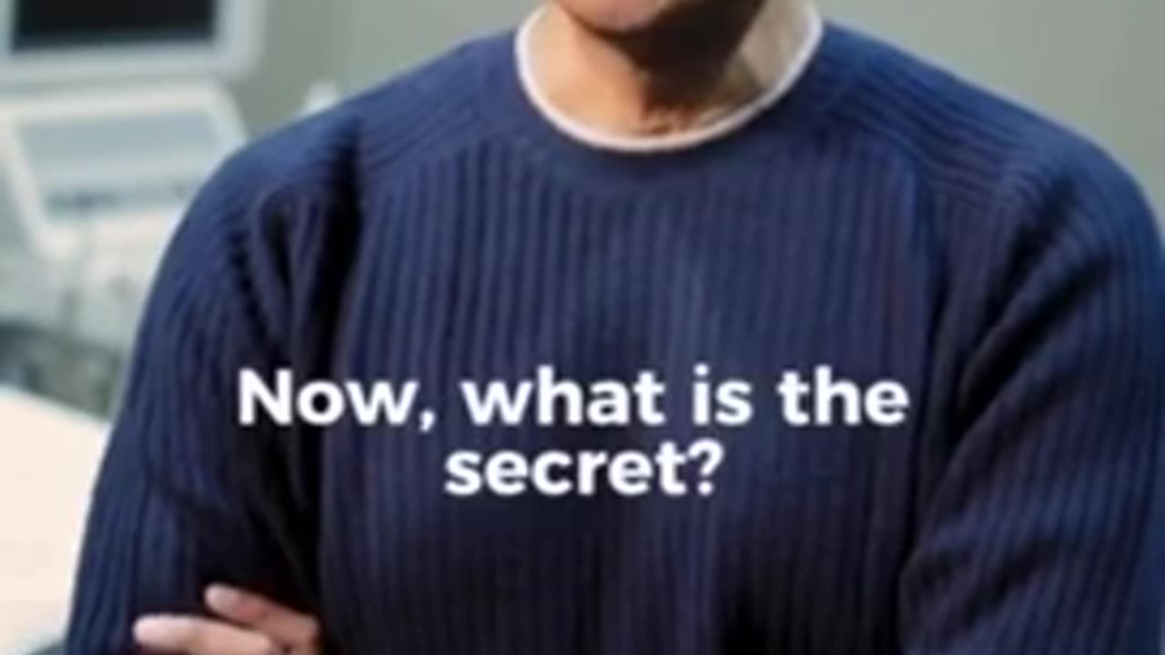 The three keys to long life.