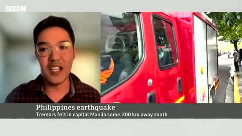 Powerful earthquake hits northern Philippines - BBC News