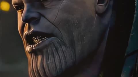Thanos mindset about people's