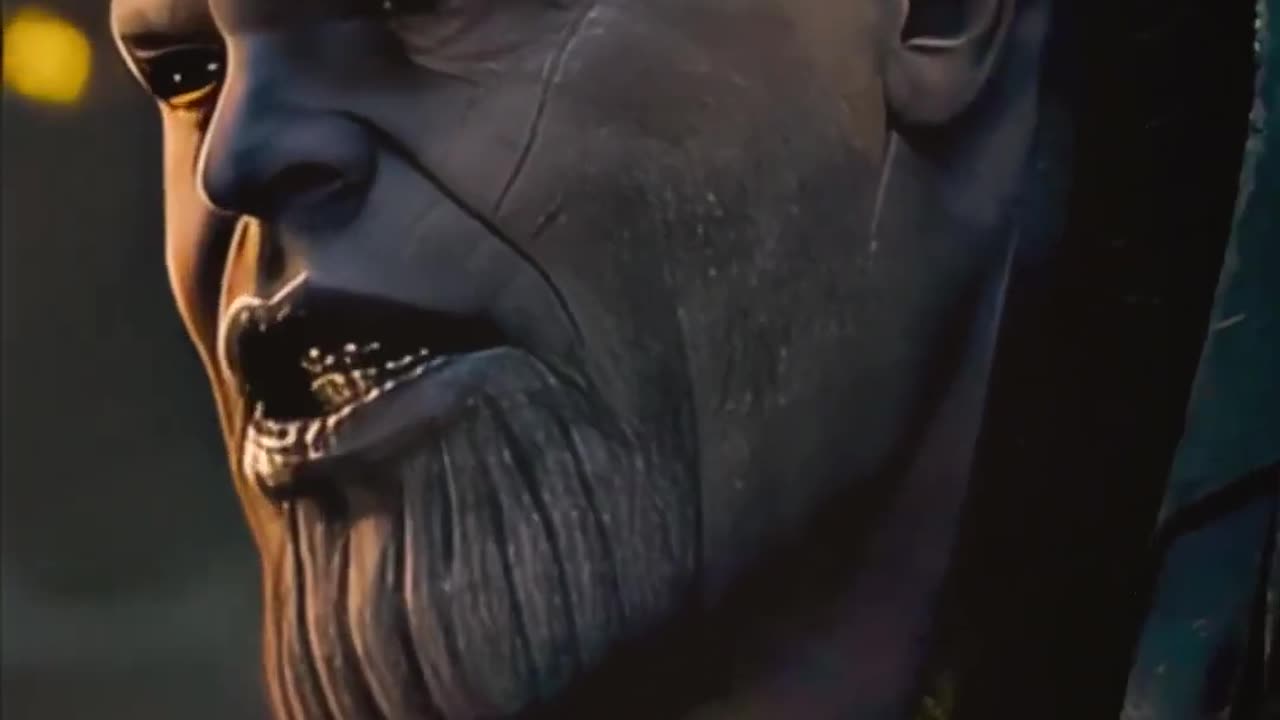 Thanos mindset about people's