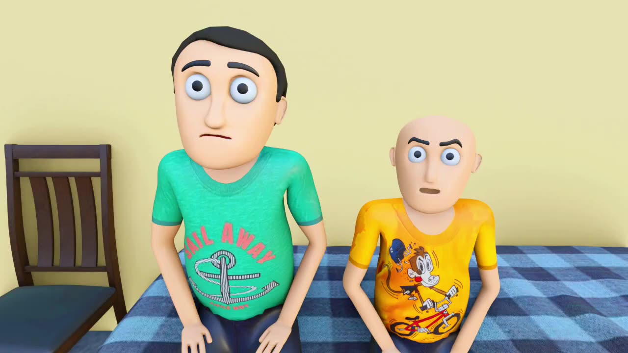Chota Bhai VS Bada Bhai part-2 - Cartoon Video - cartoon comedy - Dukhi Lal Ka Pariwar Cartoon