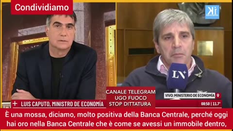 SPARISCE ORO DALLA BANCA CENTRALE...