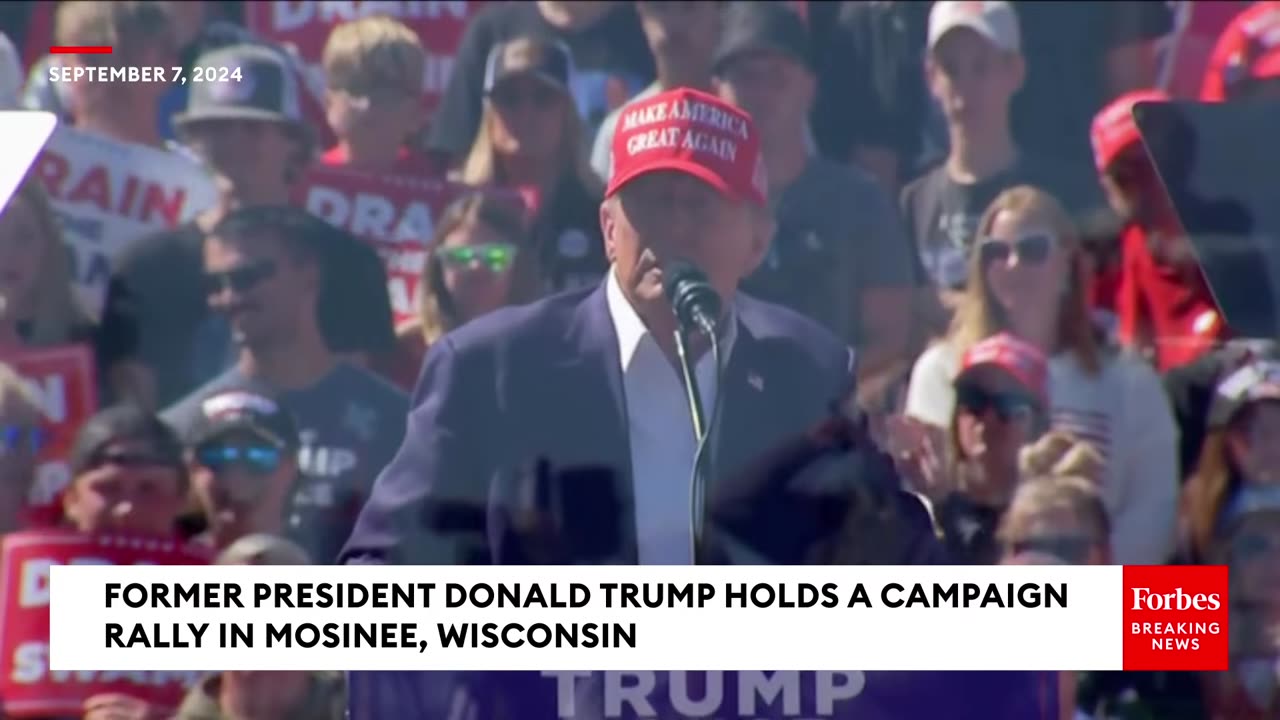 DRAMATIC MOMENT: Trump Calls For Medic As Wisconsin Rally-Goer Experiences Medical Emergency