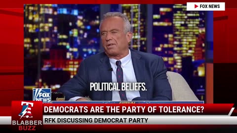 Democrats Are The Party Of Tolerance?