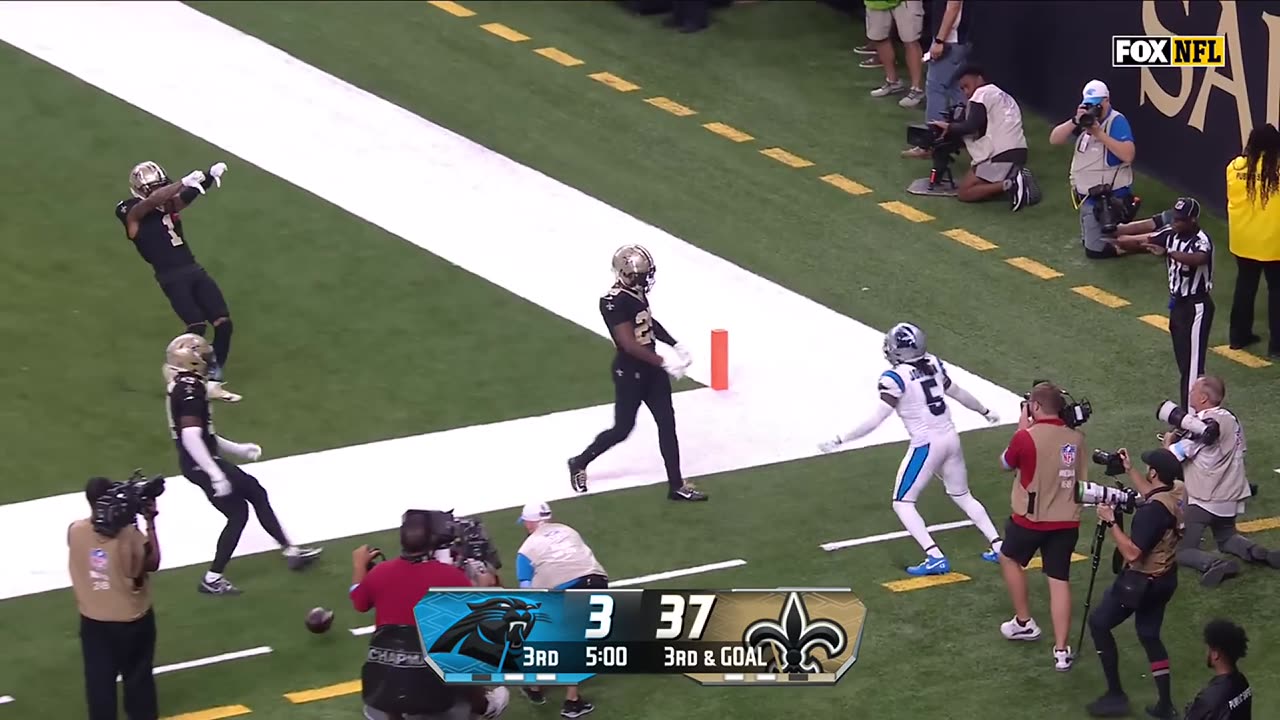 New Orleans Saints vs. Carolina Panthers Game Highlights | NFL 2024 Season