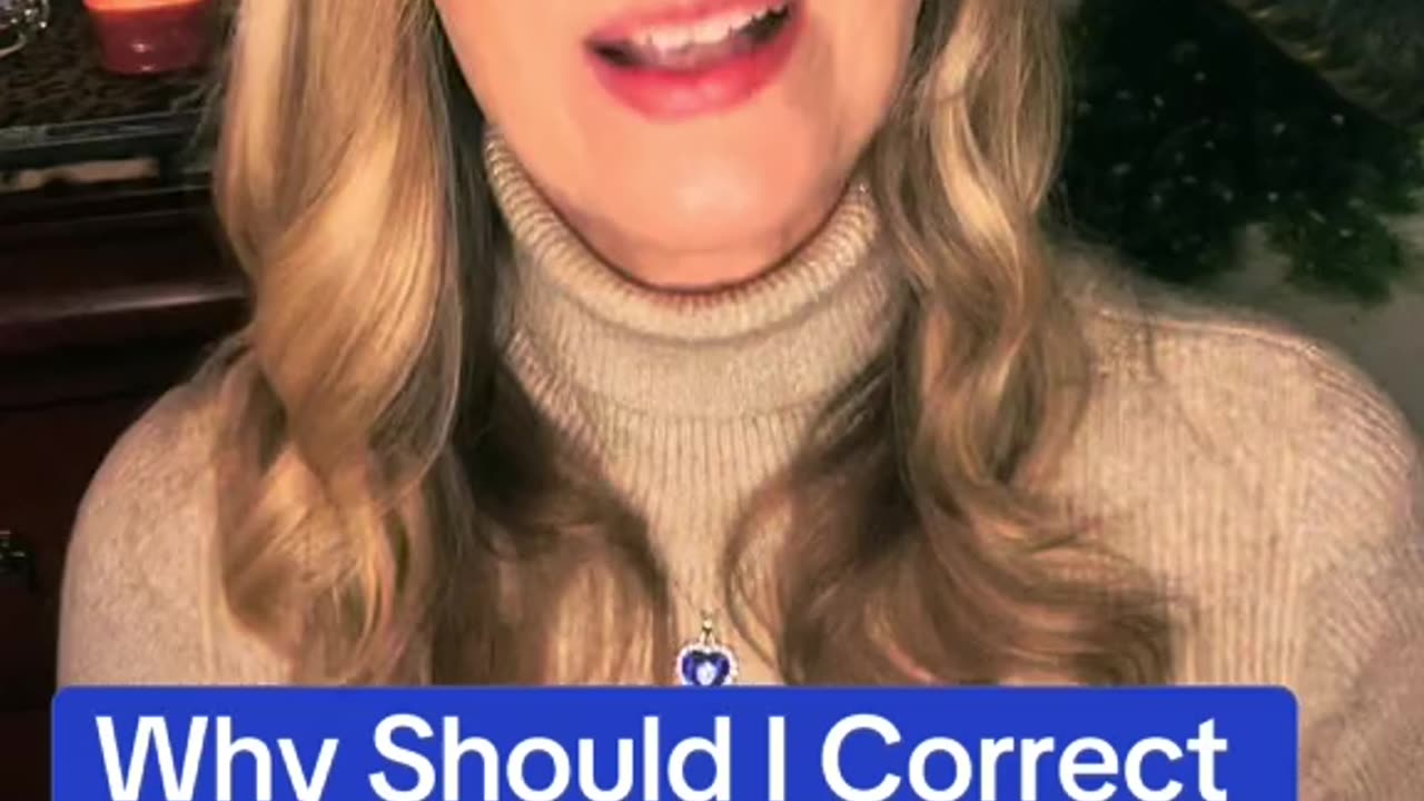 why should I correct my status?