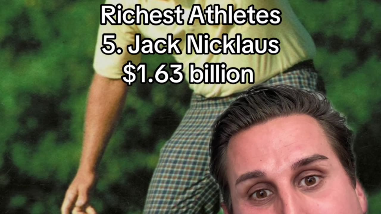 JACK NICKLAUS GIGANTIC FORTUNE