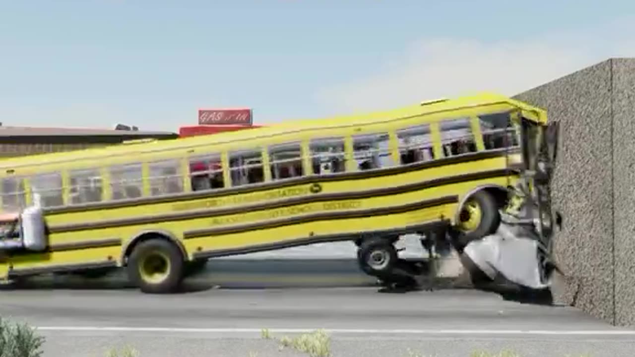 Bus But Crash Gets Faster Each Time