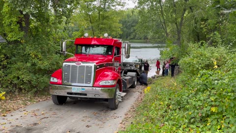 Truck Pulled Out Of Merrimack River