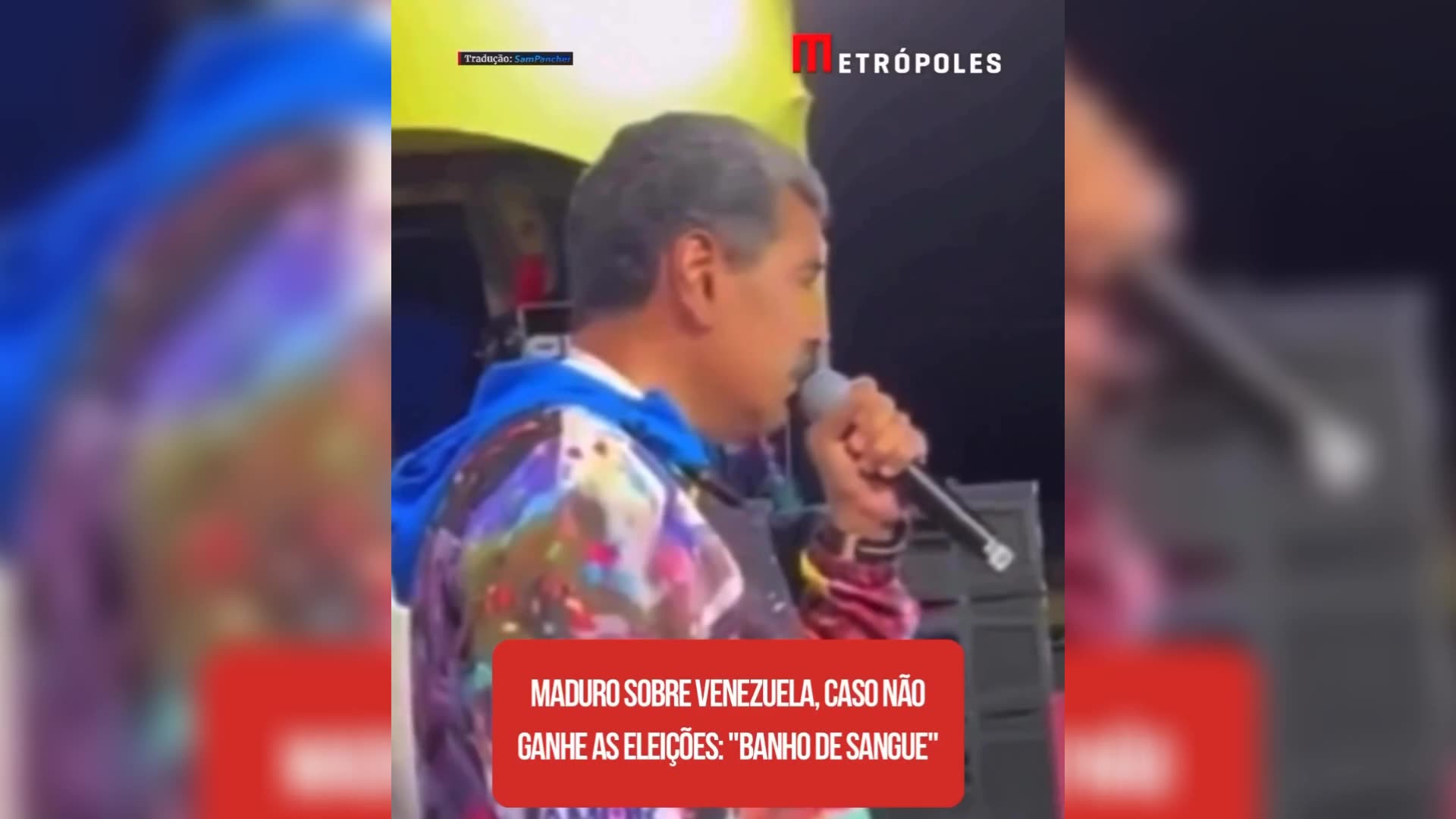 DICTATOR NÍCOLAS MADURO: THERE WILL BE BLOODSHED” AND “CIVIL WAR 🤢