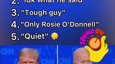Top 5 Trump debate moments.