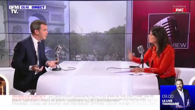 Veran explique que vacciné = plus d'infection