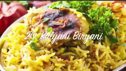 Top 30 Popular Biryanis of India If anybody taste.mp4