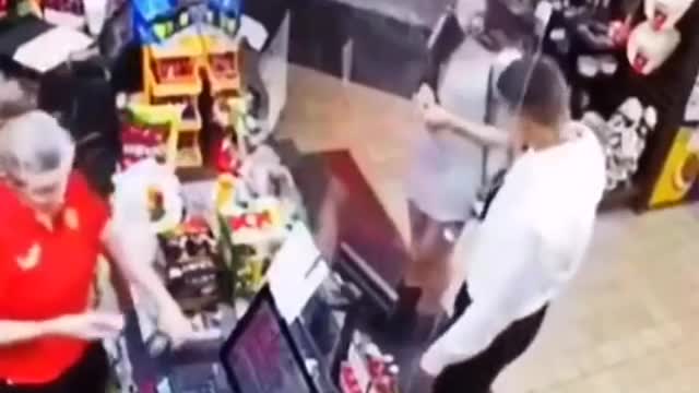 When the soda fights back...