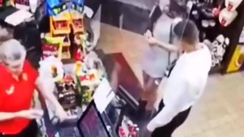 When the soda fights back...
