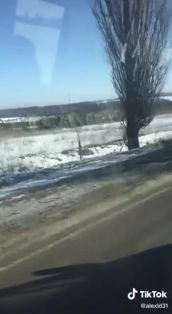 Russian army forward staging camp 16km from Ukrainian border