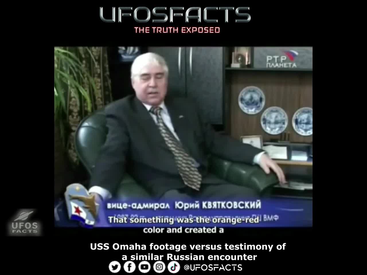 USS Omaha footage versus testimony of a similar Russian encounter