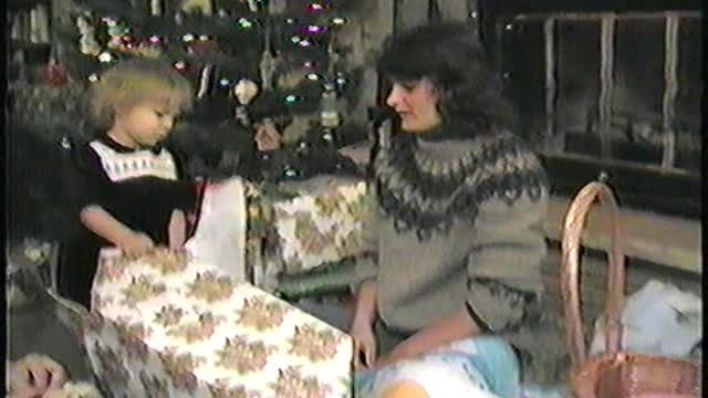 1984 Christmas with Grandchildren