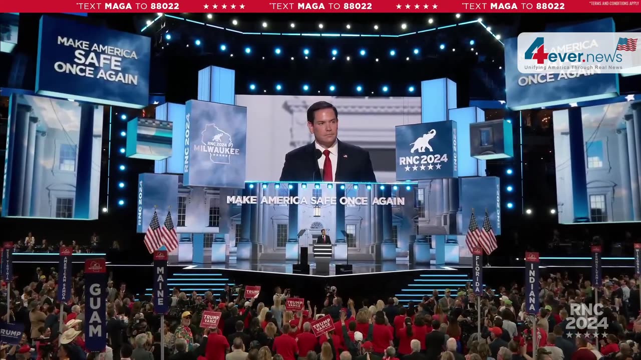 RNC 2024 🐘 US Senator Marco Rubio Full Speech