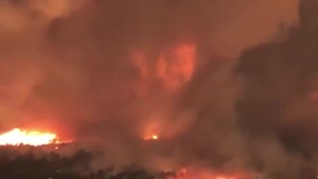 Giant fiery tornado formed in California after powerful wildfire