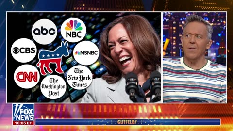 Gutfeld： They're going to brainwash us on Kamala Harris