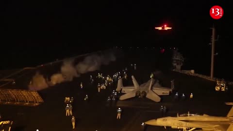 US PREPARES FIGHTER JETS AFTER RESPONDING TO HOUTHI MILITIA ATTACK IN YEMEN