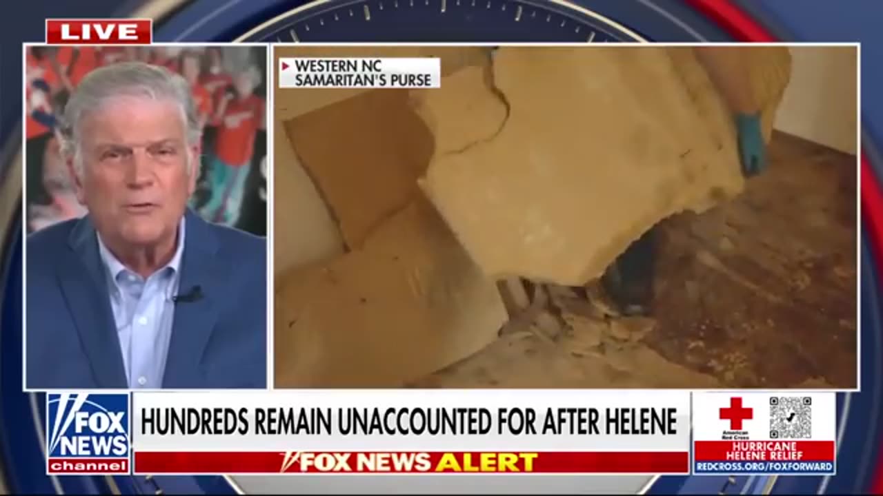 Rev. Franklin Graham describes situation on the ground in Helene-ravaged NC