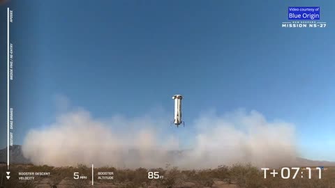 Blue Origin Launches 2nd Human-rated Reusable New Shepard Rocket, Lands Successfully