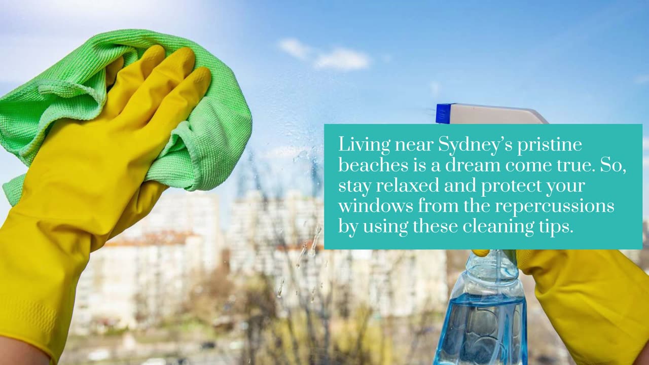 Window Cleaning – Streak-Free Solutions For Salty Air