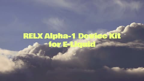 RELX Alpha-1 Device Kit for E-Liquid