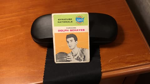 Basketball Card, 1961-62 Fleer #39 Dolph Schayes, FROM BUBBLE GUM TO THE BIRTH OF THE 76ers!