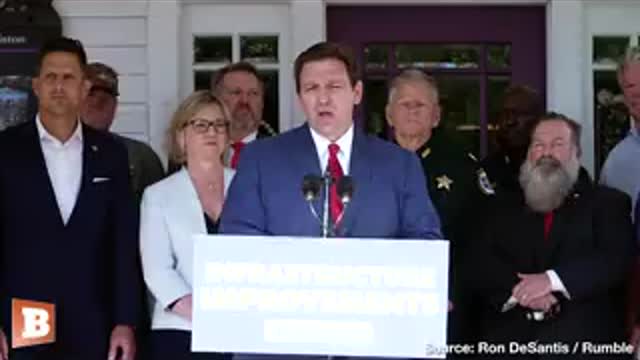 Ron DeSantis Says NO To Government Policing Our Voices That Call Out Their Crimes