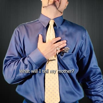 Italian hand gestures! This one means "What will I tell my mother?"