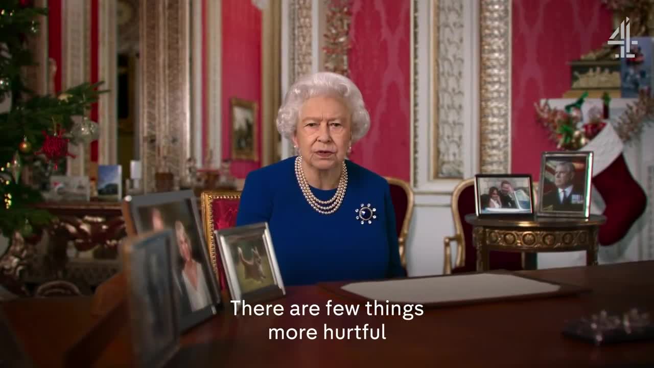 CGI Example - The Queen has a real sense humor