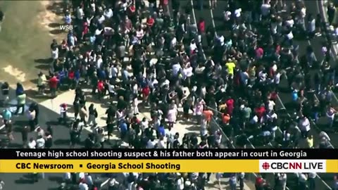 Teen school shooting suspect, father appear in Georgia court