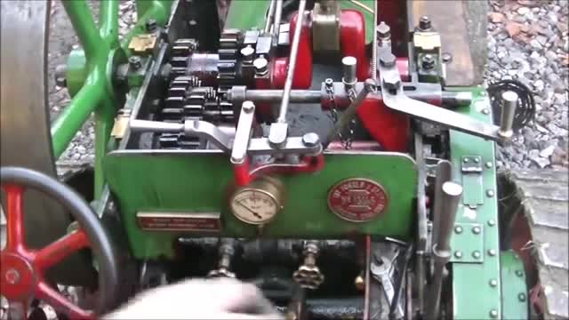 Steaming A 4" Foster Traction Engine