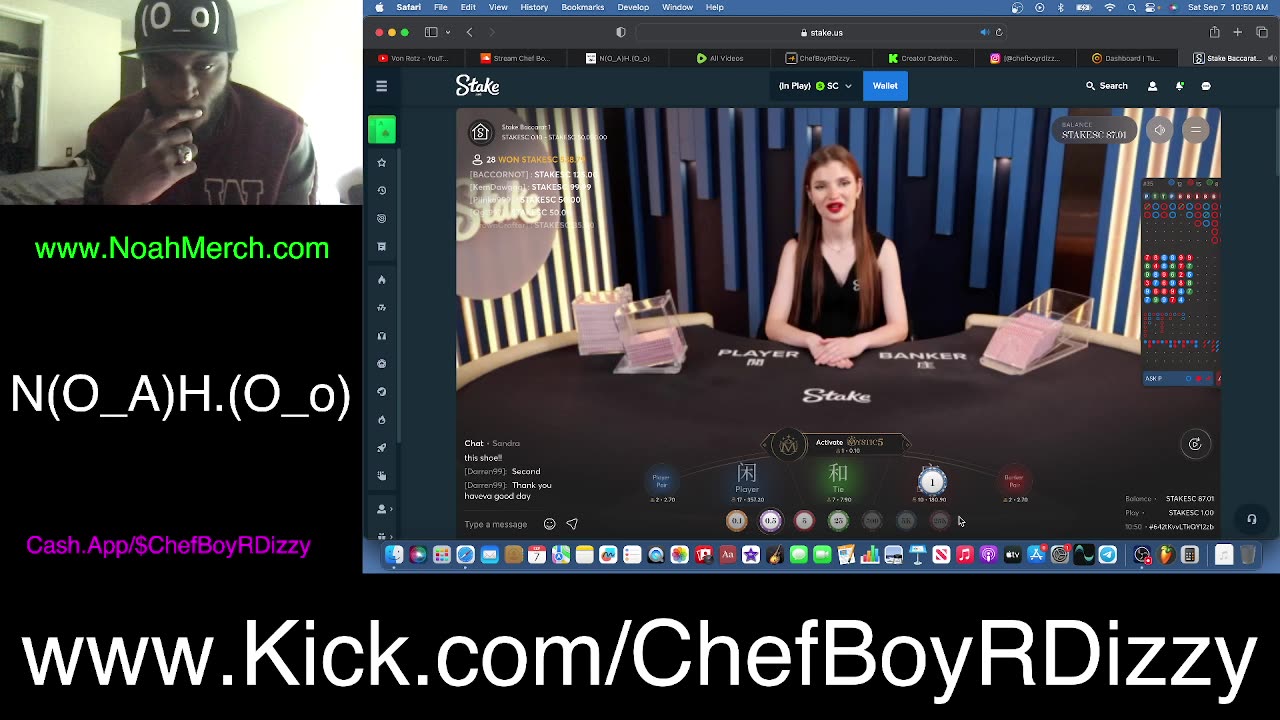 Chef Boy R Dizzy VLOG: @KickStreaming (O_o) #September #7 #2024 (O_o) www.Kick.com/ChefBoyRDizzy