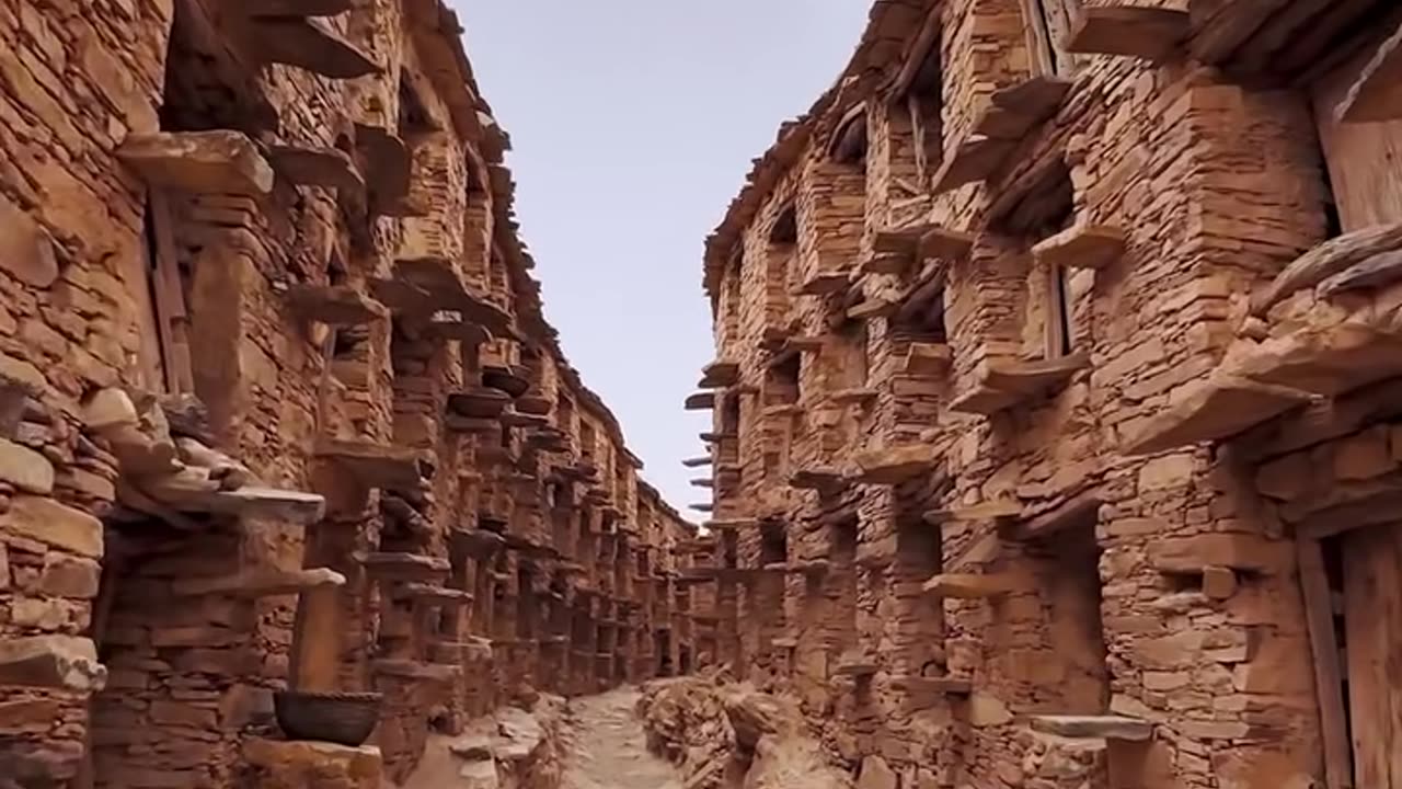 abandoned village, where we can make science fiction movies