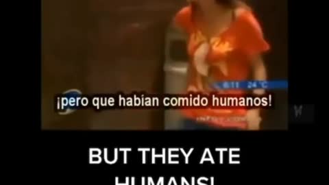 Spanish Model says People of the Illuminati EAT HUMANS