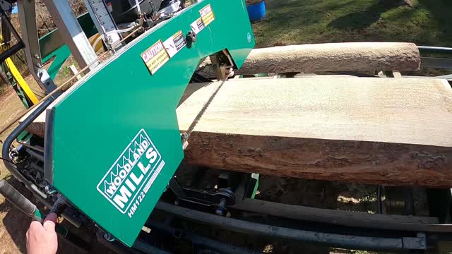 East Texas Sawmill DIY Trailer. Cutting Lap Siding Part 2