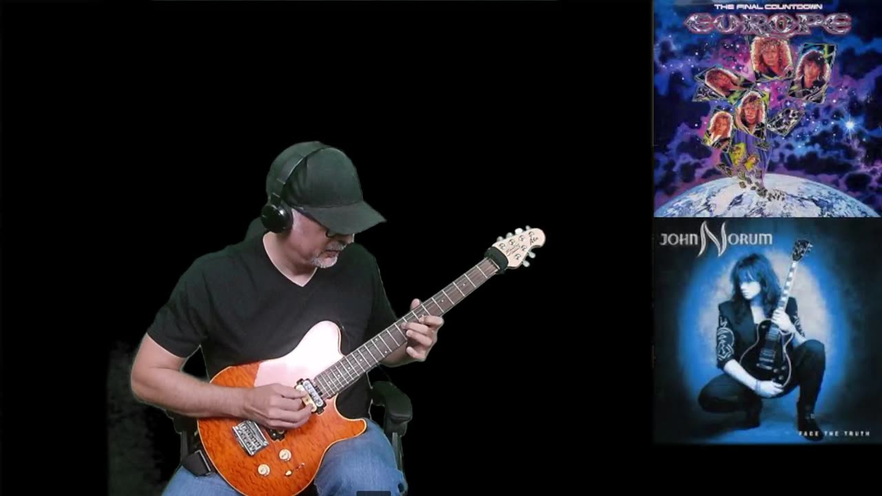 Cover (The final countdown guitar solo)