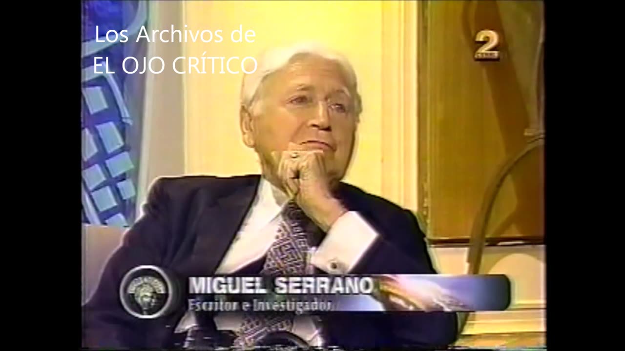 ❄ Entrevista a Miguel Serrano en la TV Chile. G-1, 1999 Hitlerismo esotérico ❄