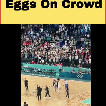 Joel Embiid Mocks Crowd After Win Over Serbia