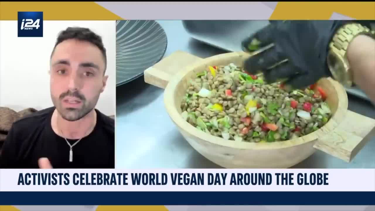 Joey Carbstrong TAKES ON i24 News LIVE | IS VEGAN ACTIVISM ‘TOO MUCH’?