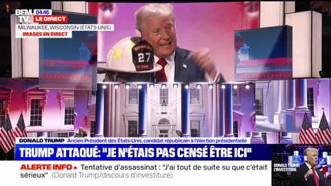 Discours de Donald Trump a la convention Républicaine 2024