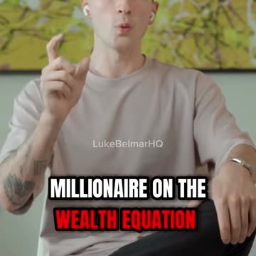Millionaire Explains REAL WEALTH | Luke Belmar