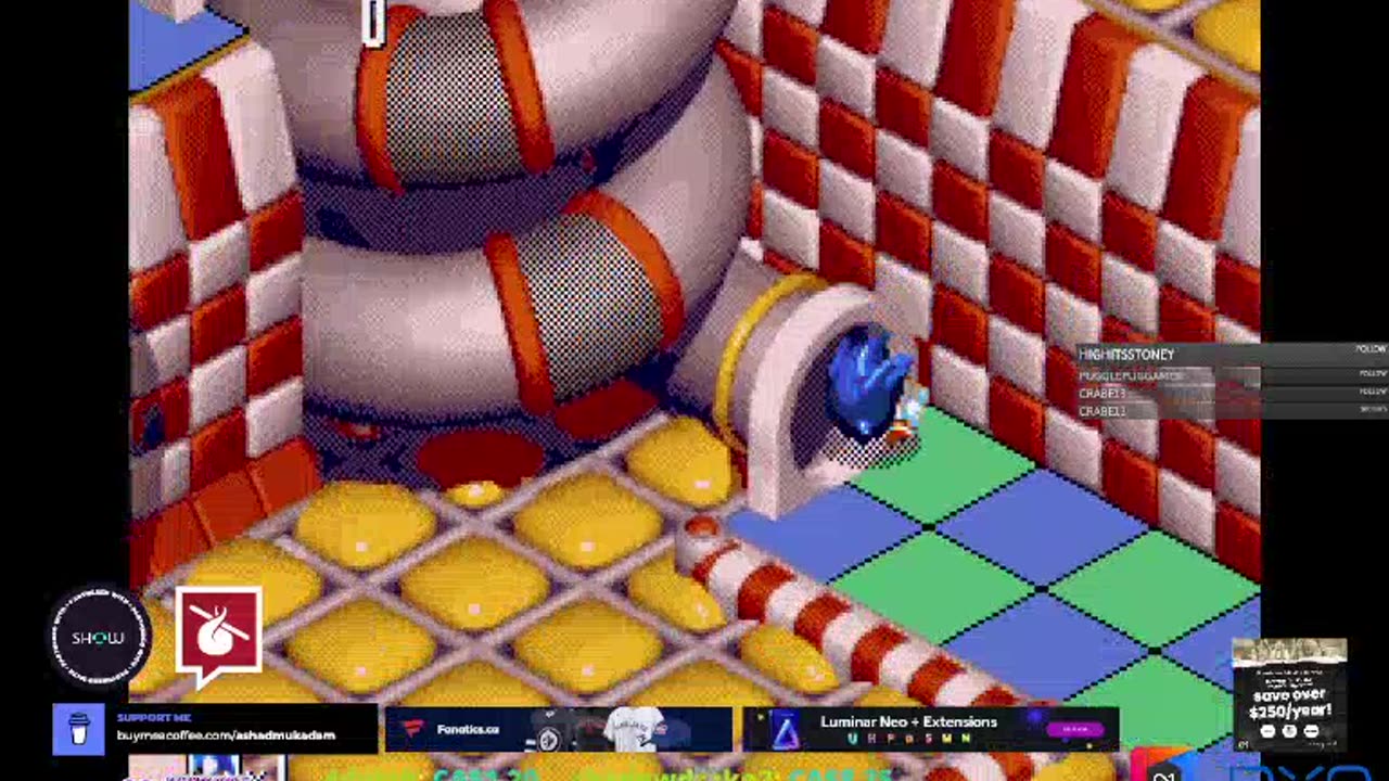 Sonic 3D Blast - October 10, 2023 Gameplay